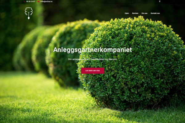 Ny webside til Anleggsgartnerkompaniet